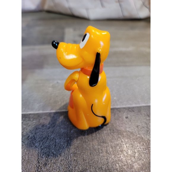 Pluto the dog with food bowl Disney toy figure 1996 superior - Picture 4 of 5